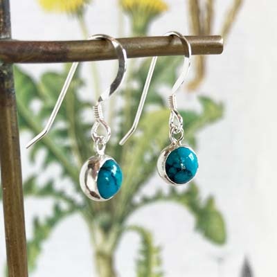 《WEB SHOP》ターコイズ ピアス (フック)_f0155891_16444259.jpg