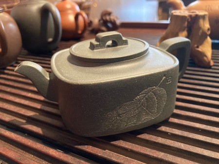 極細蜜象嵌　「茶壺」 極細蜜象嵌 「茶壺」