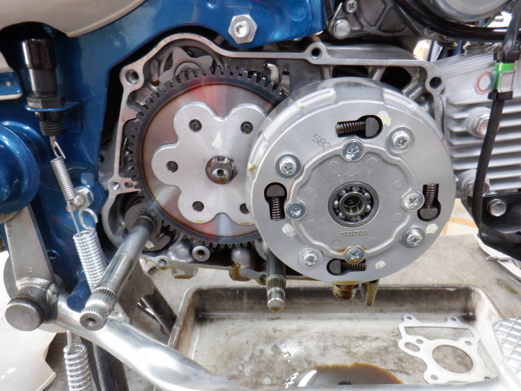 リトルカブFI ボアアップ作業。 : モーターヘッド サイクルショップ