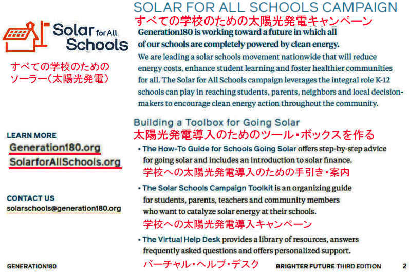 すべての学校のためのソーラー（太陽光発電）キャンペーン、Solar for All Schools Campaign_b0007805_01031587.jpg