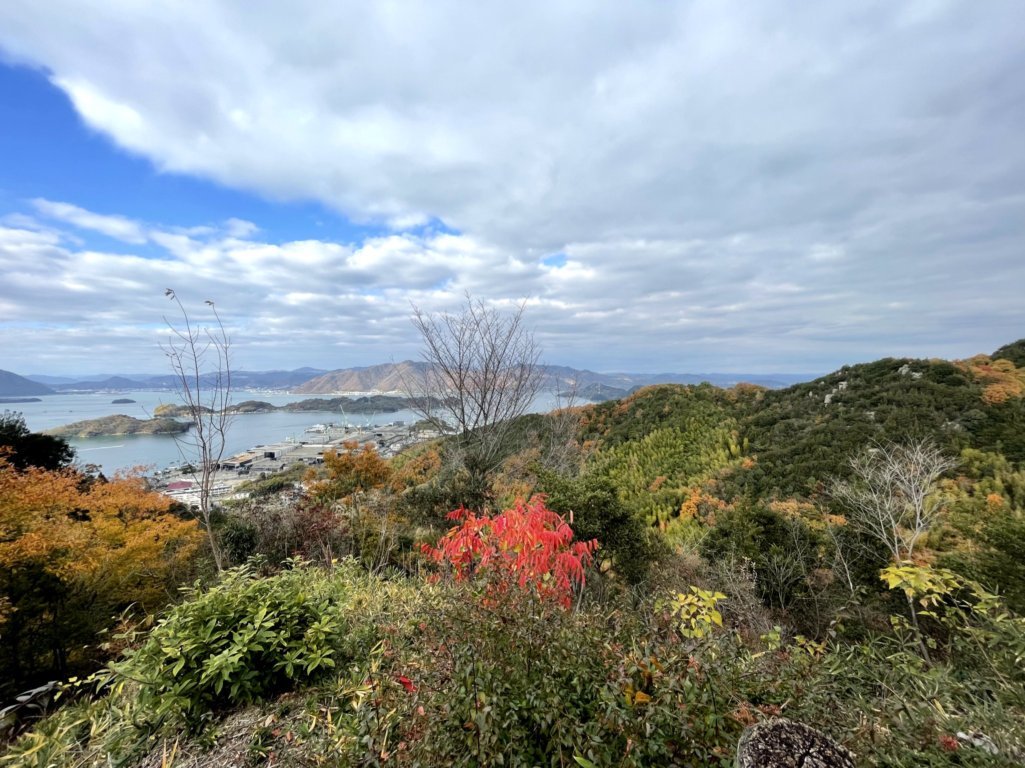 しまなみ海道「因島」白滝山の山頂でのパノラマな眺め_f0023333_22445617.jpg