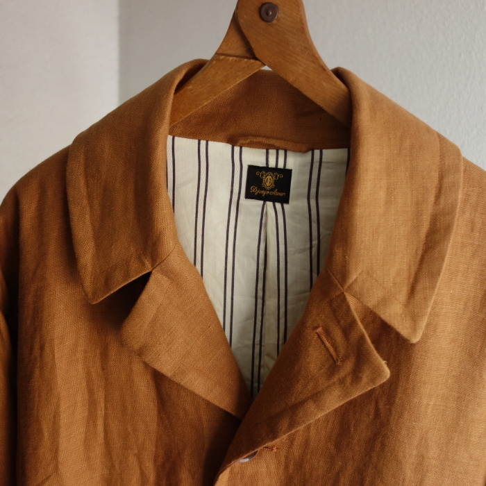 7月の製作予定 / classic artisanal heavylinen coat_e0130546_14042484.jpg