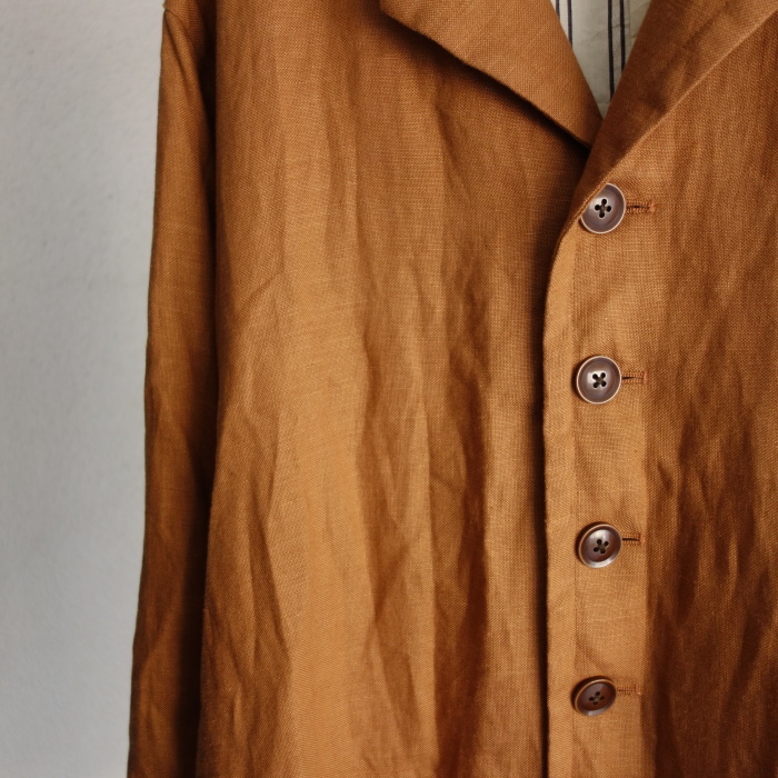 7月の製作予定 / classic artisanal heavylinen coat_e0130546_14053229.jpg