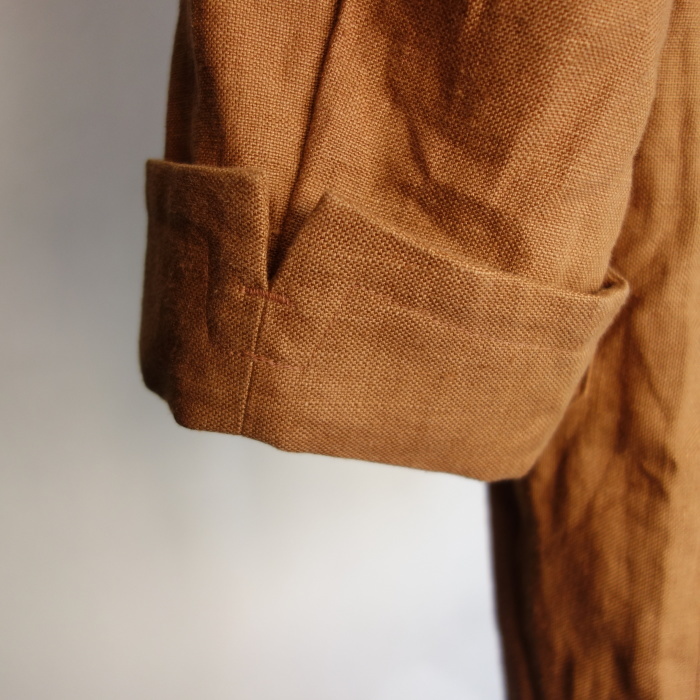 7月の製作予定 / classic artisanal heavylinen coat_e0130546_14071329.jpg