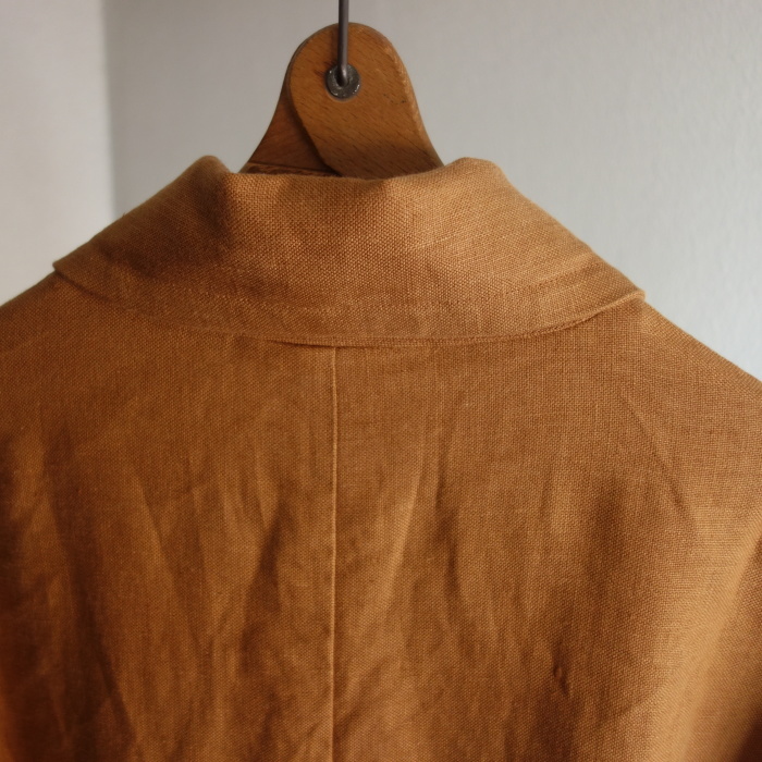 7月の製作予定 / classic artisanal heavylinen coat_e0130546_14123335.jpg