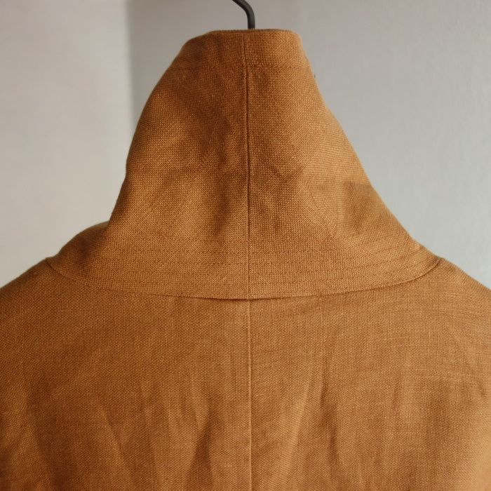 7月の製作予定 / classic artisanal heavylinen coat_e0130546_14125144.jpg