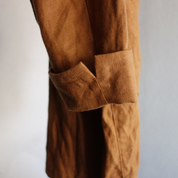 7月の製作予定 / classic artisanal heavylinen coat_e0130546_14130851.jpg