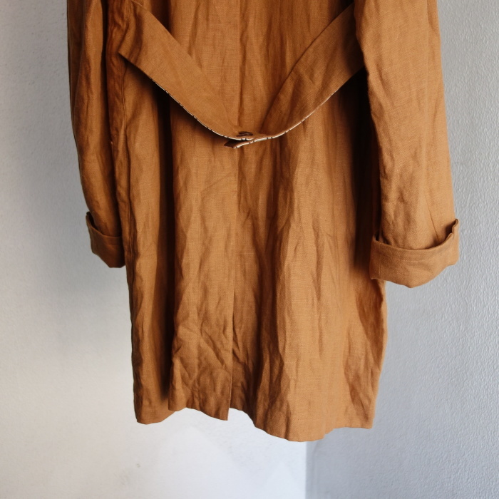 7月の製作予定 / classic artisanal heavylinen coat_e0130546_14140698.jpg