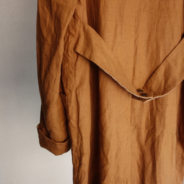 7月の製作予定 / classic artisanal heavylinen coat_e0130546_14143243.jpg