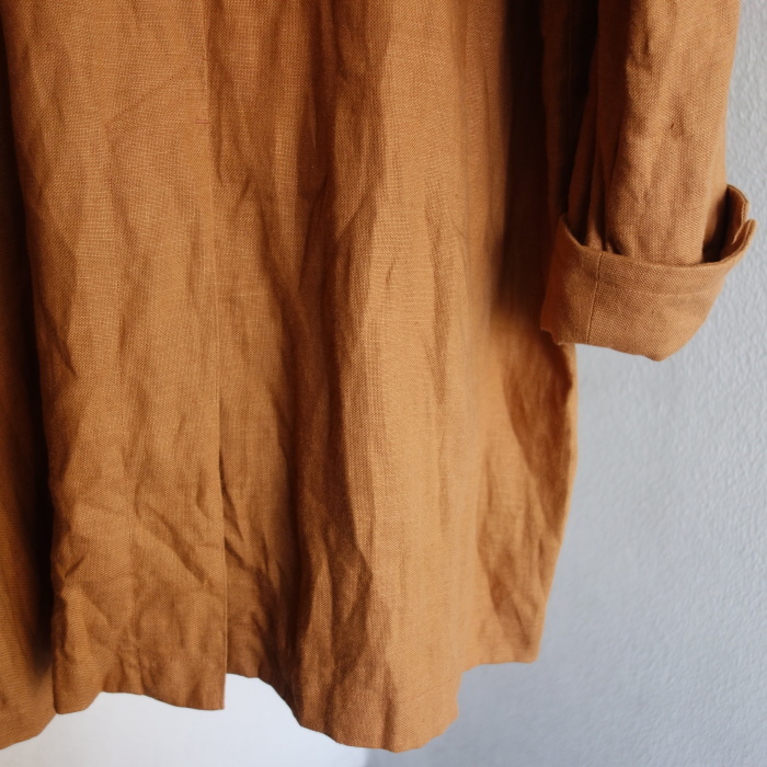 7月の製作予定 / classic artisanal heavylinen coat_e0130546_14152352.jpg