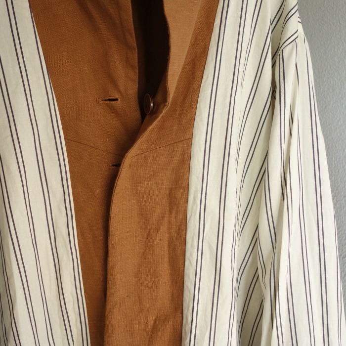 7月の製作予定 / classic artisanal heavylinen coat_e0130546_14171543.jpg
