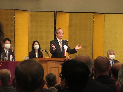 第６９回自由民主党県連大会　　　鷲尾後援会「越鷲会」設立総会_f0019487_14112660.jpg