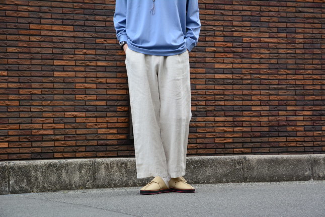 ”WHITE PANTS ”＜＜Nasngwam. ATELIER PANTS＞＞STYLE～KODAI～_c0167336_18382880.jpg