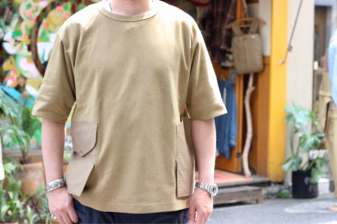 「norbit」 シンプルながらも野澤氏のこだわりが詰まった \"Side Pocket Big T-Shirts\" (HNCS-016) ご紹介_f0191324_08081888.jpg