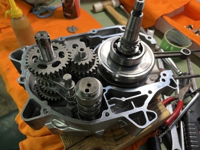 モンキー125 JB02を5速化 ②_e0114857_10450717.jpg