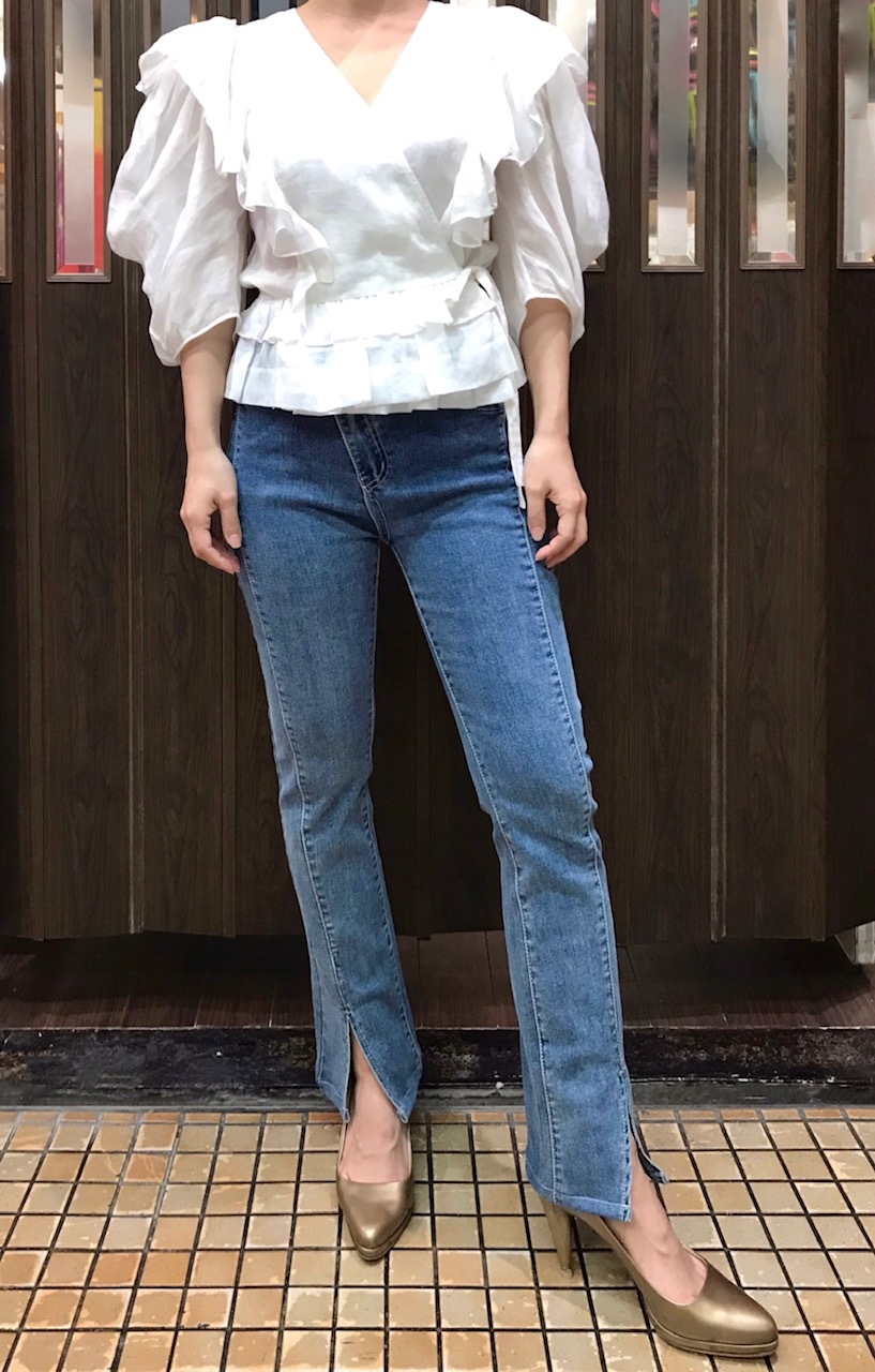 Chloe フリルカシュクールブラウス : 下北沢 きれいめ 大人のセレクト