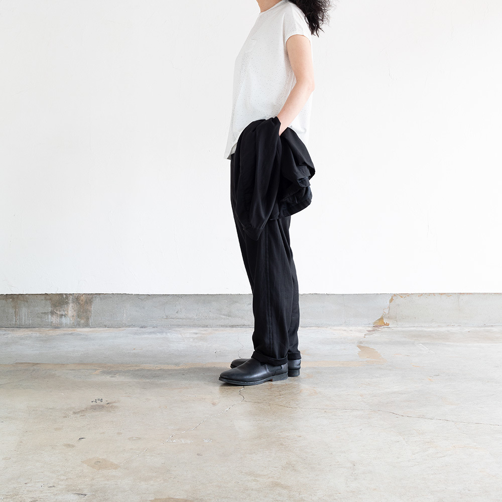 STYLE CRAFT WARDROBE V-SHIRCKET [SATIN BLACK]とPANTS #5 [SATIN 