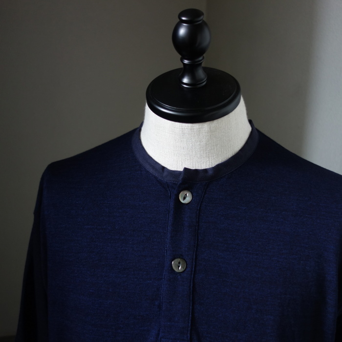 7月の製作予定 / belgium-henley naturaldyed shirt_e0130546_14232157.jpg