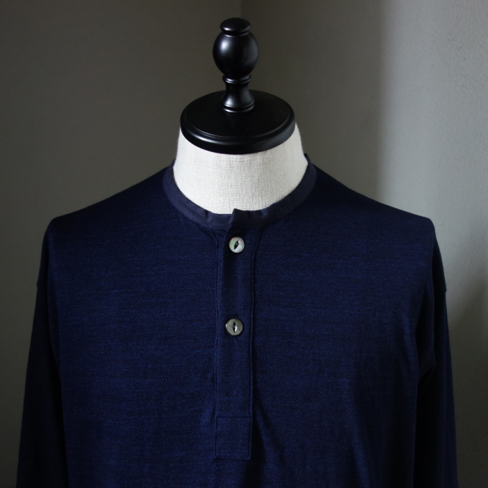 7月の製作予定 / belgium-henley naturaldyed shirt_e0130546_14232973.jpg