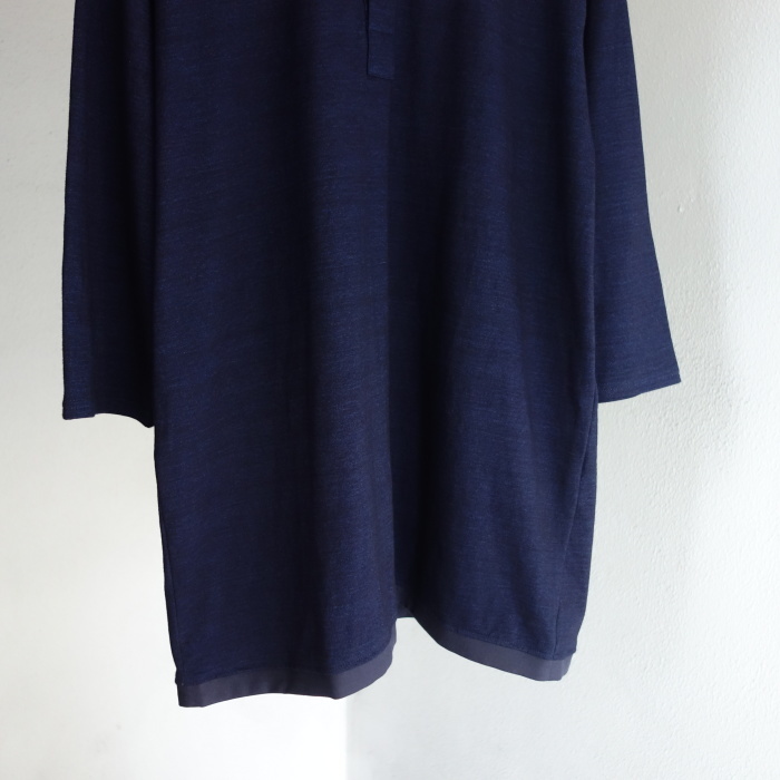 7月の製作予定 / belgium-henley naturaldyed shirt_e0130546_14334515.jpg