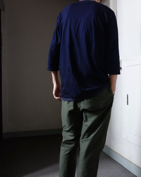 7月の製作予定 / belgium-henley naturaldyed shirt_e0130546_15094499.jpg