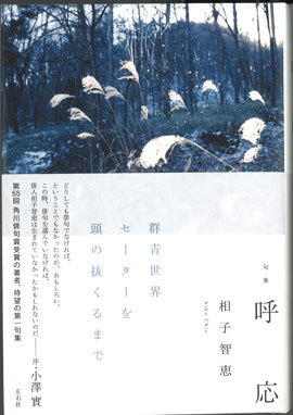第13回田中裕明賞は、相子智恵句集『呼応』に決定。_f0071480_19034162.jpg
