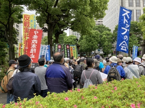 「復帰」50年を問う、日比谷～銀座デモ速報_b0050651_20261793.jpg