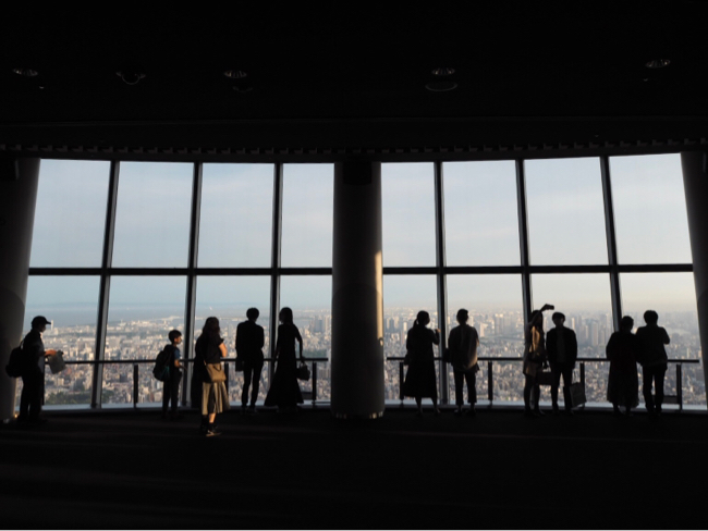 スカイツリー天望 本日も晴天なり ちょっとそこまで自転車で