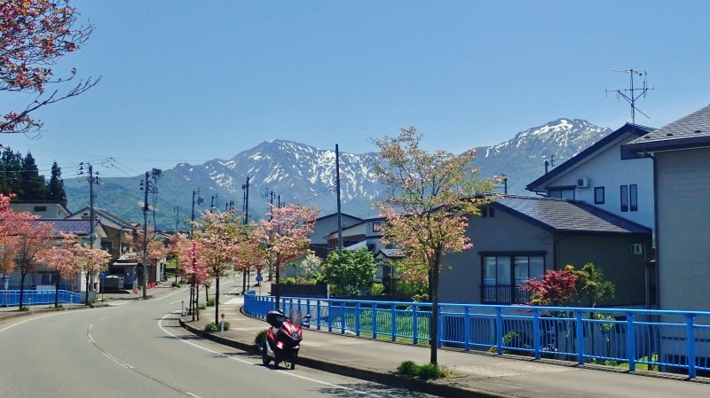 バイクを止めて魚野川の春景色を眺めてみました_c0336902_21133134.jpg