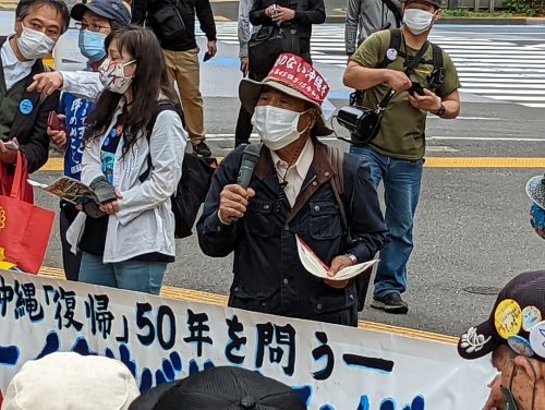 【報告】「復帰50年」を問う!軍事基地は出ていけ!銀座デモに650人!_a0336146_00560102.jpg