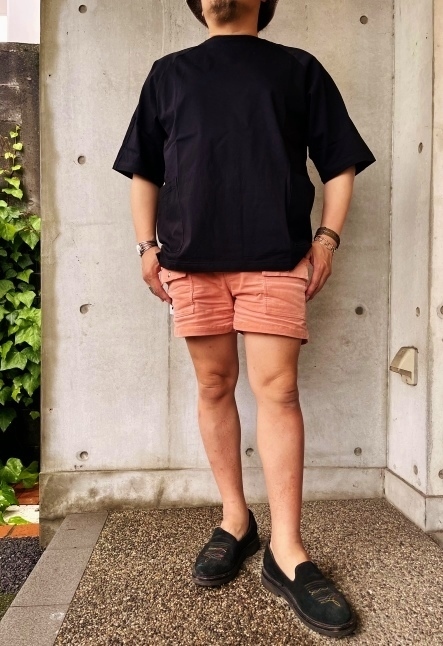 「経年変化」其の① Felco 当店別注カラー CORDUROY BUSH SHORTS_d0152280_20133091.jpeg
