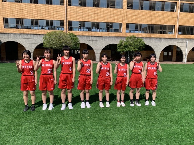 女子バスケ部 ユニフォームお披露目 創成館校長ブログ 女子バスケ部 ユニフォームお披露目 創成館校長ブログ