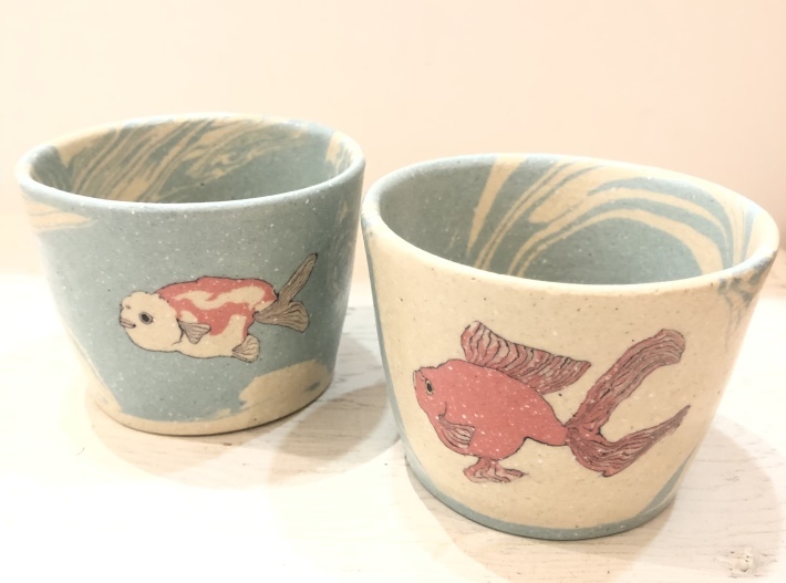 【中古品】田中ちあきさん　花柄　マグカップ＆お皿 中古品】田中ちあきさん 花柄 マグカップ＆お皿 田中ちあき | STORES