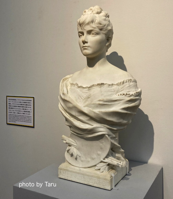 国立西洋美術館で「マリ・バシュキルツェフの胸像」に出会う_a0146758_19240927.jpg