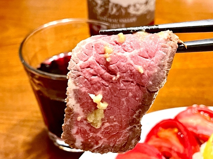 ローストビーフ & プチプラ赤ワインの晩ごはん♪_c0212604_20524583.jpeg