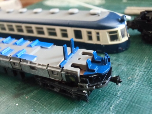 気分転換 鉄コレ クモハ52流電 動力換装 : 新湘南電鐵 横濱工廠3