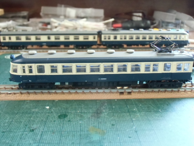 気分転換 鉄コレ クモハ52流電 動力換装 : 新湘南電鐵 横濱工廠3