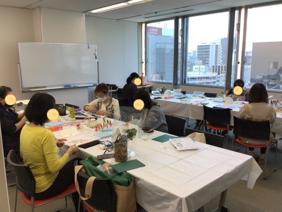 【樹脂粘土工芸 花実アート講座】生徒さんの作品です♪_c0357605_15494889.jpg