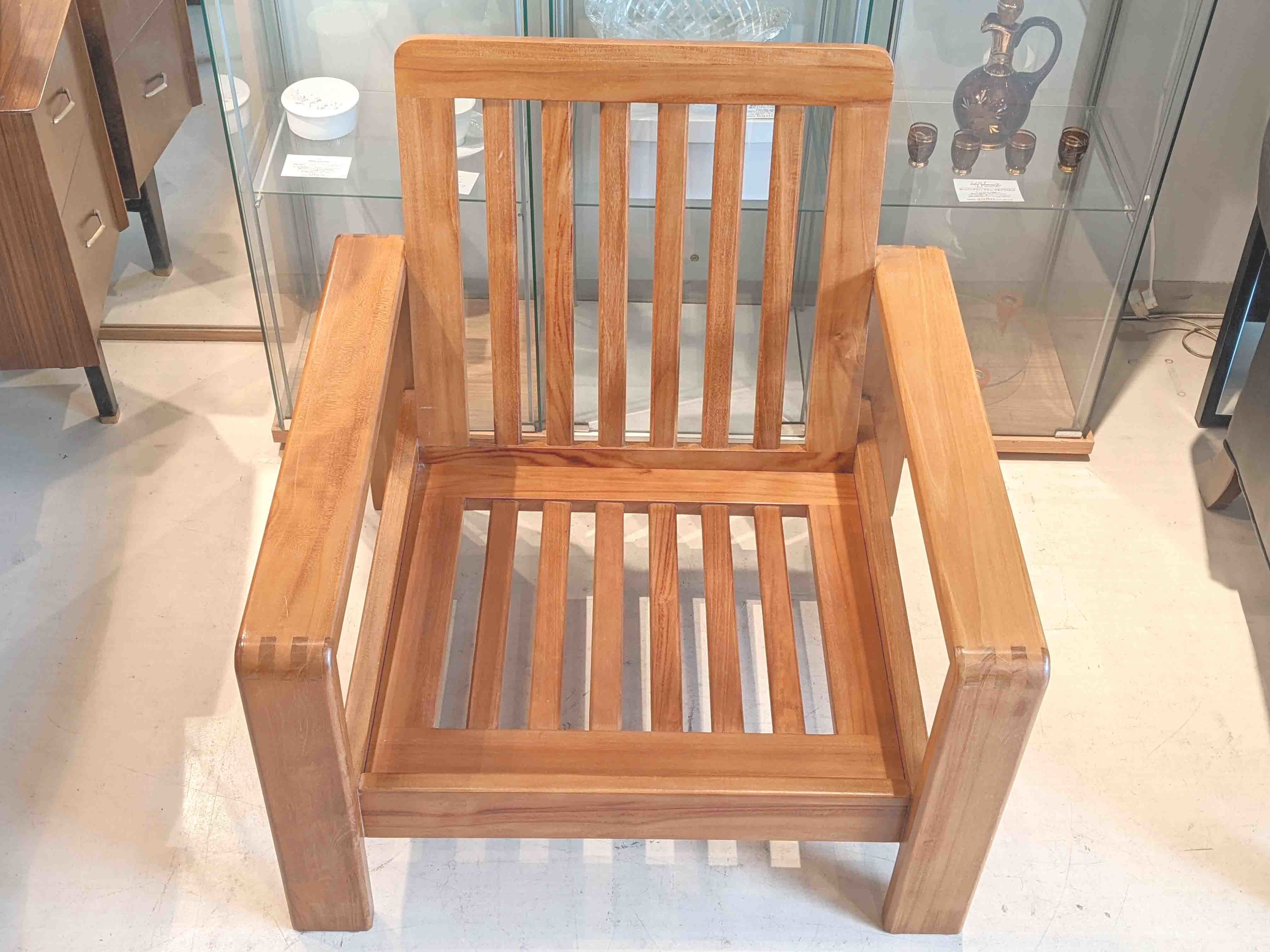 SCANTEAK/スキャンティーク】IKON/イコン チーク無垢材1人掛けソファ