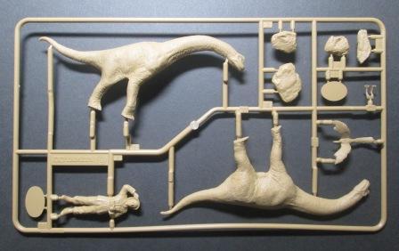 タミヤ ブラキオサウルス 情景セット 完成品！ タミヤ 1/35「ブラキオサウルス情景セット」プラモデル制作記