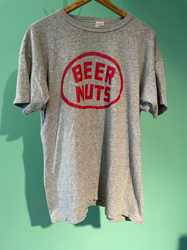 チャンピオンビンテージBEER NUTSプリントTシャツ80s80年代トリコタグ