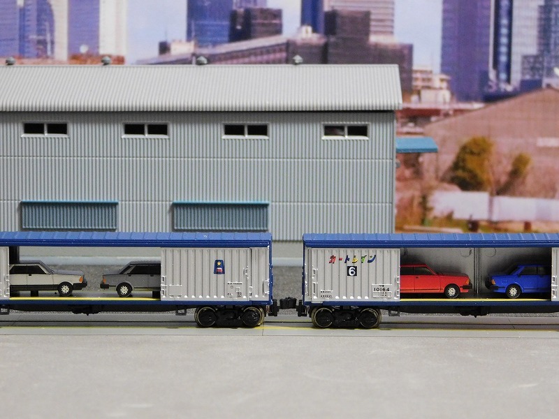 在籍貨車】 JR貨物 － コキ71 カーラックコンテナ : げ～じN