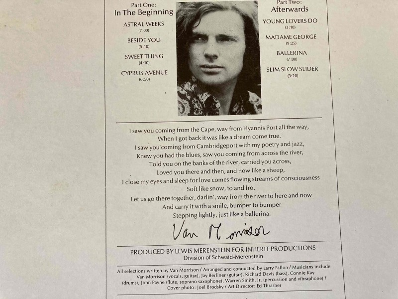Van Morrisonその6 Astral Weeks : アナログレコード巡礼の旅 Van Morrisonその6 Astral Weeks : アナログレコード巡礼の旅
