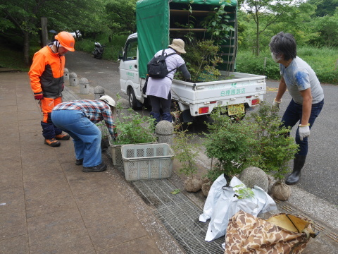 植樹本数目標の1000本突破5・21六国見山手入れ_c0014967_17581707.jpg
