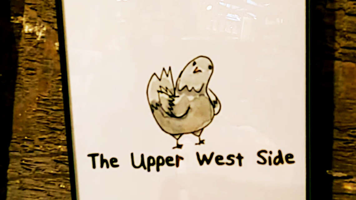 老舗の食器屋さんのNYらしいアート作品、”Pigeons of NYC”（ニューヨーク市の鳩）_b0007805_21511267.jpg