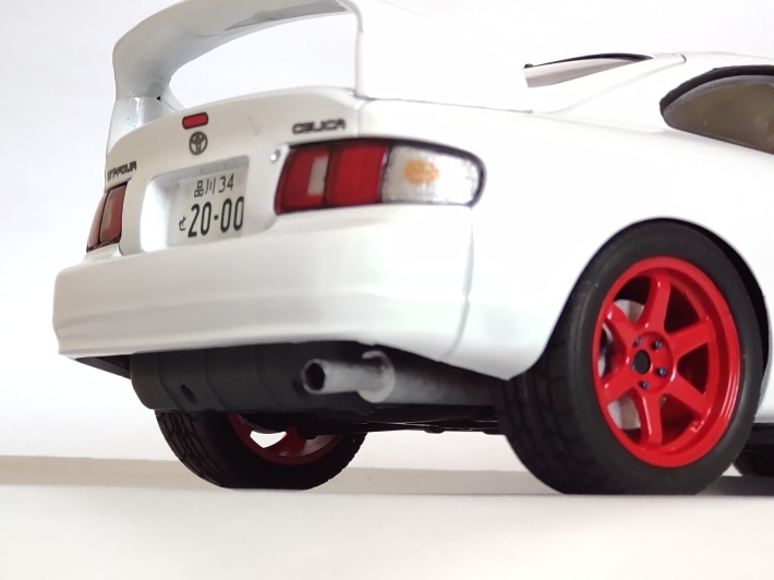 タミヤ・1/24 トヨタ・セリカ GT-FOUR + アオシマ・1/24 ボルク タミヤ・1/24 トヨタ・セリカ GT-FOUR + アオシマ・1/24 ボルク