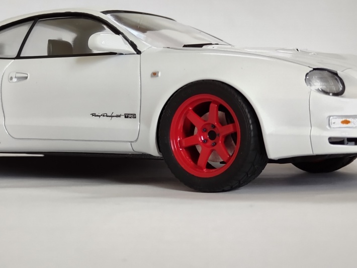 タミヤ・1/24 トヨタ・セリカ GT-FOUR + アオシマ・1/24 ボルク タミヤ・1/24 トヨタ・セリカ GT-FOUR + アオシマ・1/24 ボルク