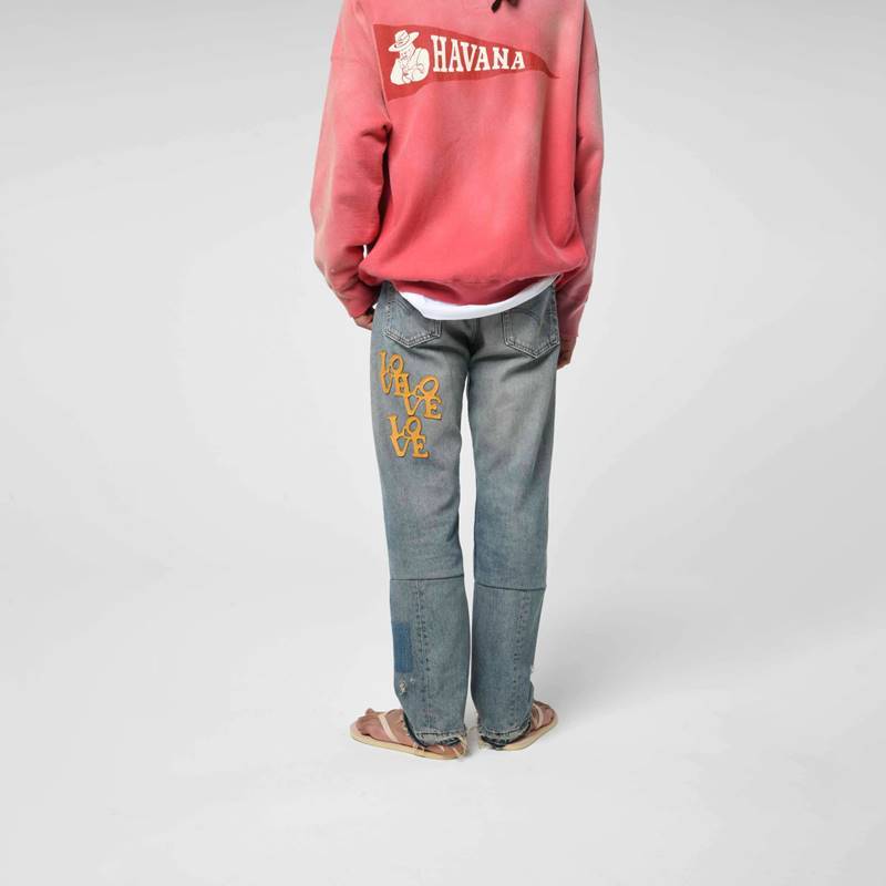 BOWWOW(バウワウ) REPAIR & CRUSH REMAKE DENIM PANTS BOWWOW(バウワウ) REPAIR & CRUSH REMAKE DENIM PANTS