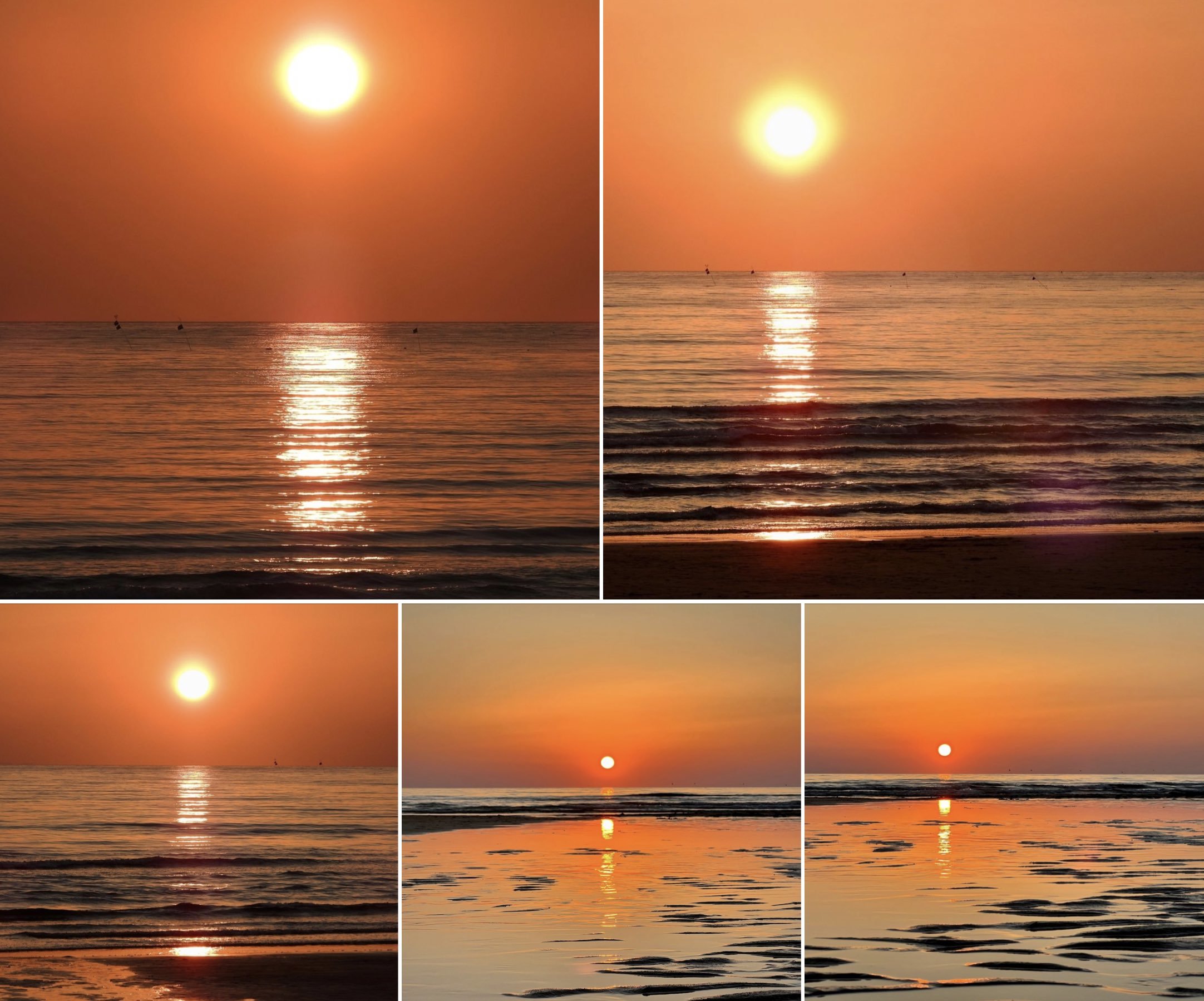 福間海岸夕日 22 05 04 空 Sora そら