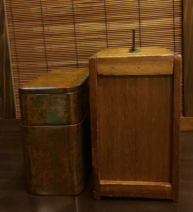 骨董品‥網代の箱 江戸明治初期 千両箱 状態の良い骨董品、本物コレクション